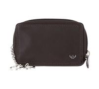 Golden Head Polo Portafoglio chiave Vera Pelle 11 cm marrone