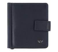Golden Head Polo Portafoglio Protezione RFID Vera Pelle 10 cm blu