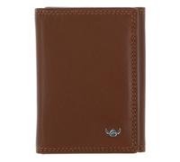 Golden Head Polo Portafoglio Protezione RFID Vera Pelle 10 cm marrone