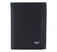 Golden Head Polo Portafoglio Protezione RFID Vera Pelle 10 cm nero