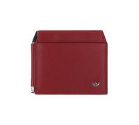 Golden Head Polo Portafoglio Protezione RFID Vera Pelle 11 cm rosso