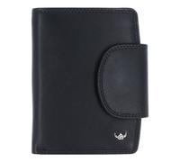 Golden Head Polo Portafoglio Protezione RFID Vera Pelle 12.5 cm nero