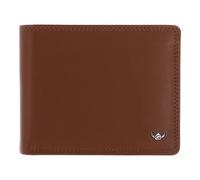 Golden Head Polo Portafoglio Protezione RFID Vera Pelle 12 cm marrone