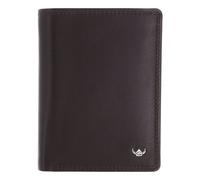 Golden Head Polo Portafoglio Protezione RFID Vera Pelle 12 cm marrone