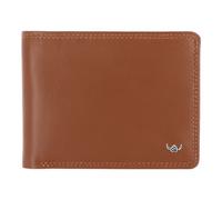 Golden Head Polo Portafoglio Protezione RFID Vera Pelle 12 cm marrone