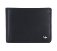 Golden Head Polo Portafoglio Protezione RFID Vera Pelle 12 cm nero