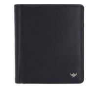 Golden Head Polo Portafoglio Protezione RFID Vera Pelle 13 cm nero