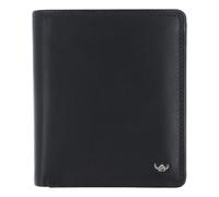 Golden Head Polo Portafoglio Protezione RFID Vera Pelle 13 cm nero