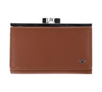 Golden Head Polo Portafoglio Protezione RFID Vera Pelle 14 cm marrone