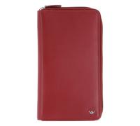 Golden Head Polo Portafoglio Protezione RFID Vera Pelle 21.5 cm rosso