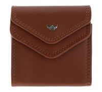 Golden Head Polo Portafoglio Vera Pelle 8 cm marrone