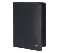 Golden Head Pelle caso di identificazione Polo RFID Protect Reisepassetui 4455 Schwarz nero