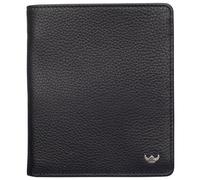 Golden Head Portafoglio Capri RFID in pelle 10,5 cm nero