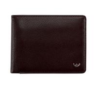 Golden Head Capri RFID Protect Billfold Coin Wallet Darkbrown