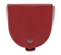 Golden Head Portamonete Polo in pelle 9 cm rosso