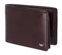 Golden Head Pelle portafoglio Colorado RFID Protect Scheintasche mit Geheimfach 1159 Bordeaux