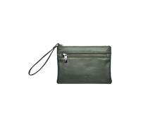 Golden Head Valencia Borsa da uomo Protezione RFID Vera Pelle 18 cm verde