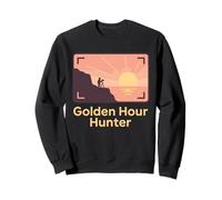 Golden Hour Hunter - Fotografia di Viaggio con Luce Dorata Felpa