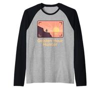Golden Hour Hunter - Fotografia di Viaggio con Luce Dorata Maglia con Maniche Raglan