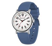 GOLDEN HOUR Orologio da Infermiere Impermeabile per Professionisti Medici, Studenti Donne Uomini - vari Colori Sfregamento, Quadrante Luminoso Facile da Leggere, 24 ore con Lancetta Dei Secondi