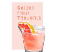Golden Hour Thoughts Journal: A Lined Notebook for Unwinding, Dreaming, and Capturing Golden Moments.