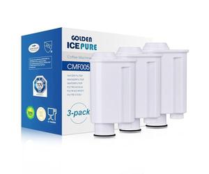 GOLDEN ICEPURE Filtro Acqua per Macchine da Caffè Compatibile Con Saeco CA6702/00, CA6702/10, CA6706/48/Brita Intenz 21001711, Lavazza, Gaggia Saeco, 3 pezzi