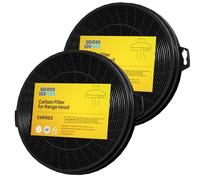 GOLDEN ICEPURE Filtro Cappa Cucina Carboni Attivi, 210mm Compatibile con Bosch Siemens Neff Constructa DHZ5140, 353121, 00353121, AEG Juno 9029793719, 9029801520, Whirlpool Bauknecht 481281718524