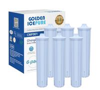 GOLDEN ICEPURE Filtro per macchina da caffè Compatibile Con Jura Blue Compatibile con IMPRESSA/ENA/GIGA. Cartuccia di ricambio per Jura 71312 Blue/71311/67007, 6 pezzi