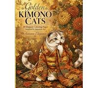 Golden Kimono Cats: Autumn Elegance