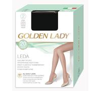Golden Lady 2 Collant Donna Leda 20, Castoro, 2