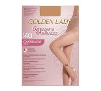 Golden Lady Benessere & Bellezza - Collant 140 denari playa 3-M per l'insufficienza venosa, 1 paio