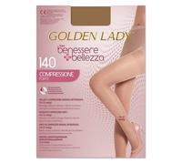 Golden Lady Benessere & Bellezza - Collant 140Den 18-22mmHg Taglia 4L Dorè