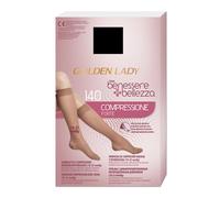 Golden Lady Benessere & Bellezza - Gambaletto 140Den 18-22mmHg M/L Nero