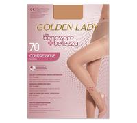Golden Lady Benessere e Bellezza - Collant 70 denari taglia 2S playa per il microcircolo, 1 pezzo