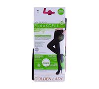 Golden Lady Collant anticellulite Reduxcell 100 super coprente opaco (4 - L, Nero)