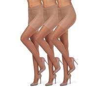 Golden Lady Collant Compressione Graduata, 140 denari, Pack da 3 paia