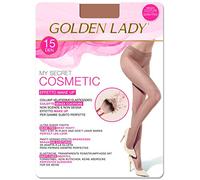 Goldenlady Mysecret 15 Cosmetic Collant, Donna, Oro (Bronzer K30a), Large (Taglia produttore:4-L)