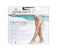 Golden Lady Repose Repose Collant 20 Den Marrone Castor, L 36-300 g