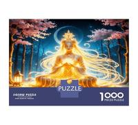 Golden Lady Sakura 1000 Pezzi Puzzle Premium Divine Nature Serenity Set Puzzle Cartone Robusto - Puzzle Coppia Ultra Difficile, Top Valutato, Regalo Di Natale Perfetto Per Tutti 38x26cm/1000pcs