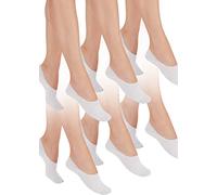 Golden Lady Salvapiede pariscarpa 6 paia Calzini antiscivolo, Donna, Bianco (Bianco 098A), 39/42 (Taglia produttore:39/42)