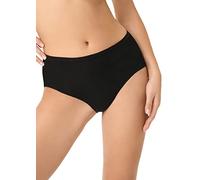 Golden Lady Slip Midi Cotone, Nero, M