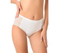 Golden Lady Slip Midi Pizzo Cotone