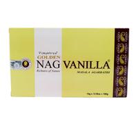 Golden Nag bastoncini di incenso vaniglia vanilla 12x15g mix di aromi