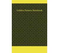Golden Pattern Notebook: Aesthetic Lined Notebook for School, College, Study Notes, Journaling, Writing, Planning, Productivity, and Daily Organization