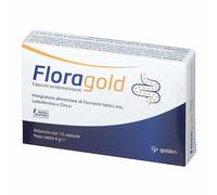 Golden Pharma Floragold Integratore di Fermenti Lattici, 12 Capsule