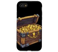 Golden Pirate Treasure Chest Outfit per pirati Custodia per iPhone SE (2020) / 7 / 8