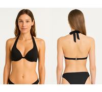 Golden Point Reggiseno Da Donna Nero Taglia XS Balconcino Imbottito Con Ferretto
