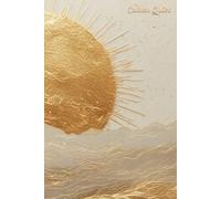 Golden Quiet: A Minimalist Lined Journal for Peaceful Reflection