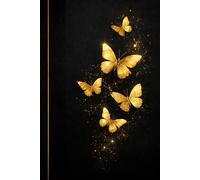 Golden Reflections: A Butterfly Journal for Writing, Reflection, and Everyday Thoughts