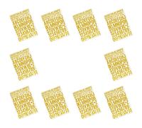Golden Removable Letter Stickers Vinyl Decal for Mailbox Doors Cars